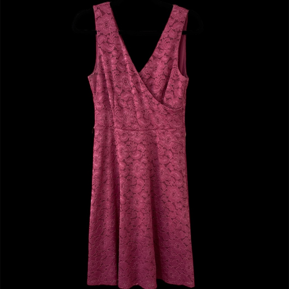 Pink Lace Cocktail Dress